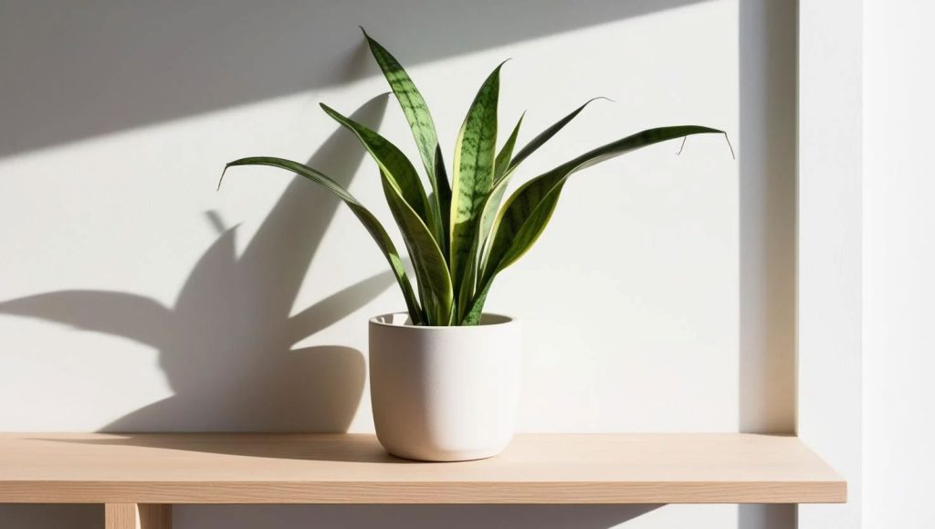 Snake plant thrives in low maintenance homes easy indoor plants like snake plant for low light